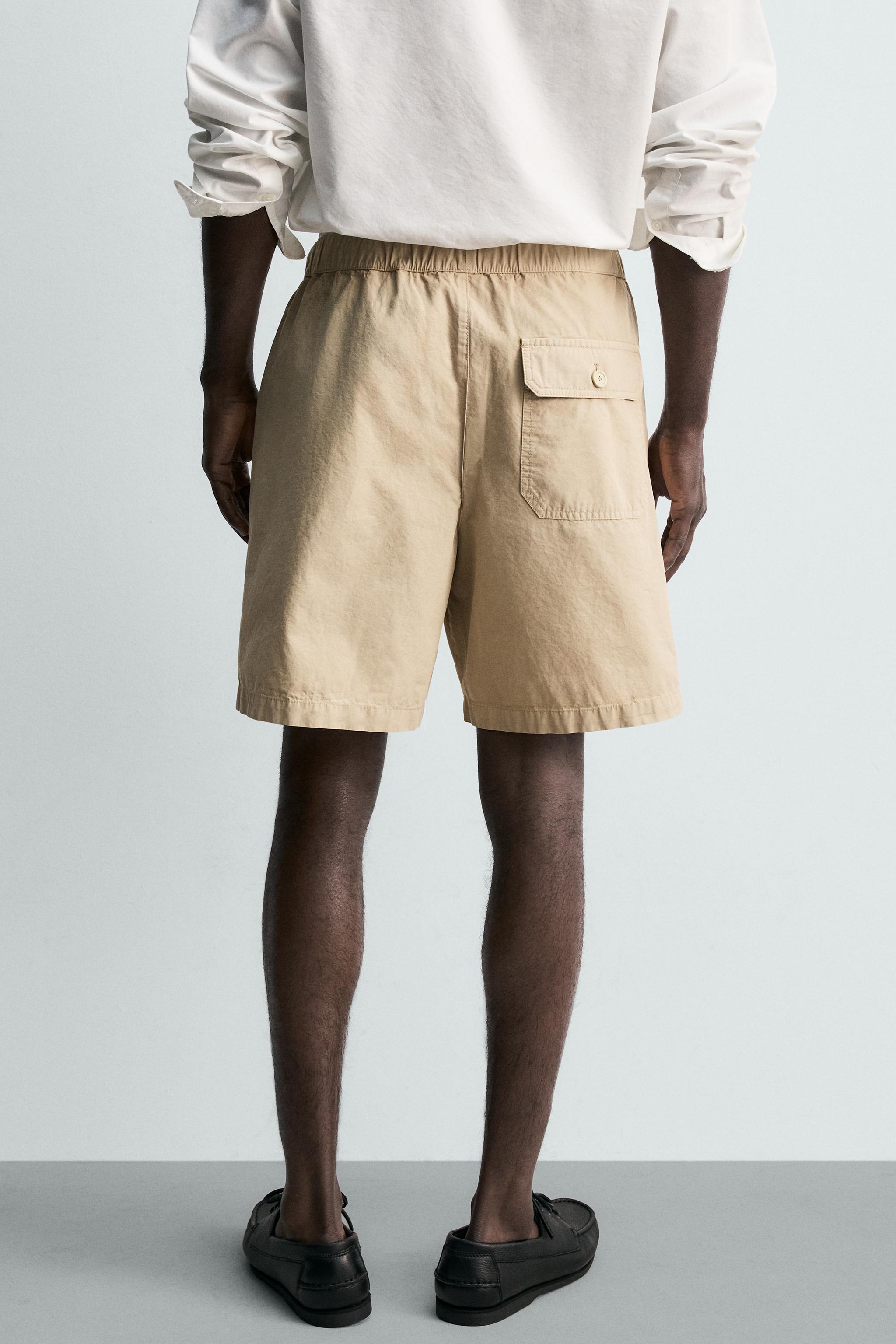 WASHED REGULAR FIT SHORTS